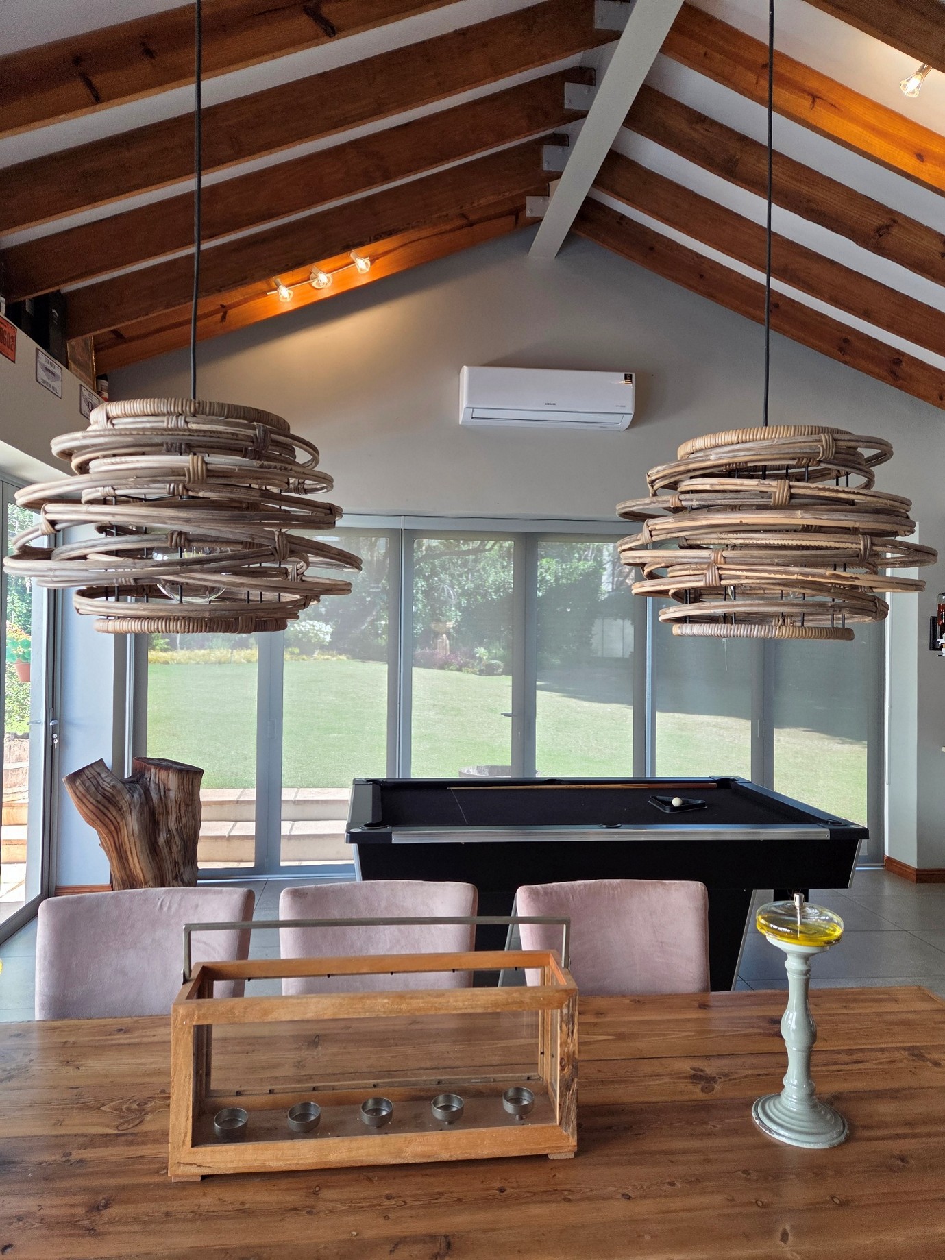 Living room blinds fitted by Eden Blinds Pretoria