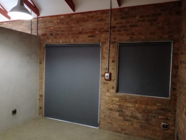 Roller blinds white in bedroom – Eden Blinds Pretoria